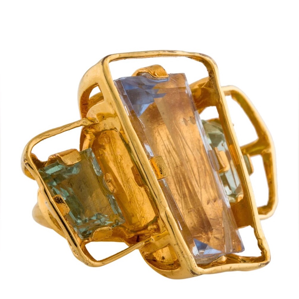 Alexis Bittar Stone Cocktail Ring
